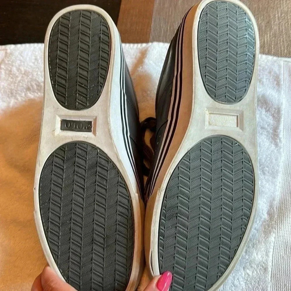 Polo Ralph Lauren grey Men’s low top lace up shoes size 12 - Picture 8 of 8